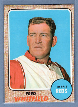 1968 Topps #133 Fred Whitfield EX-MT  GO507