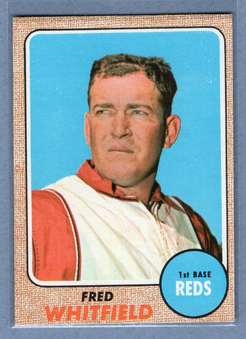 1968 Topps #133 Fred Whitfield EX-MT  GO507