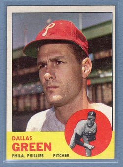 1963 Topps #91 Dallas Green EX   GO148