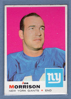 1969 Topps #175 Joe Morrison EX  GO250