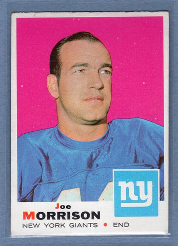 1969 Topps #175 Joe Morrison EX  GO250