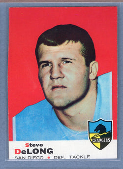 1969 Topps #129 Steve DeLong EX-MT  GO154