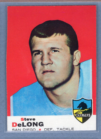 1969 Topps #129 Steve DeLong EX-MT  GO154