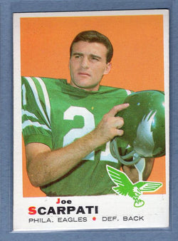 1969 Topps #176 Joe Scarpati EX-MT  GO250