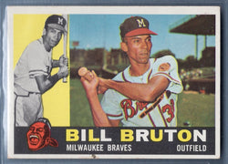 1960 Topps #37 Bill Bruton VG Set Break 1