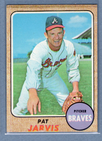 1968 Topps #134 Pat Jarvis (a)EX  GO507