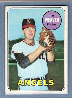 1969 Topps #134 Jim Weaver (a) EX  GO577