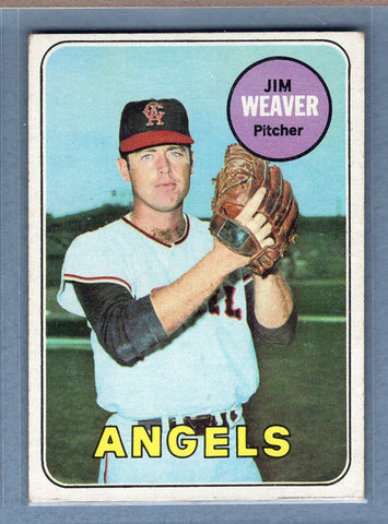 1969 Topps #134 Jim Weaver (a) EX  GO577