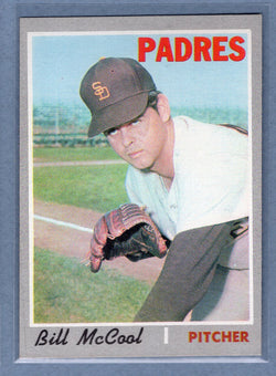 1970 Topps #314 Bill McCool  (b) EX-MT  GO750