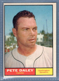 1961 Topps #158 Pete Daley(b) VG-EX   GO417
