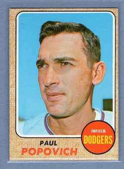 1968 Topps #266 Paul Popovich EX-MT  GO339