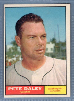 1961 Topps #158 Pete Daley(c) EX   GO417