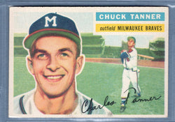1956 Topps #69 Chuck Tanner (WB) EX  GO460