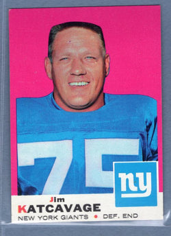 1969 Topps #84 Jim Katcavage EX-MT  GO226