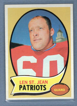 1970 Topps #33 Len St.Jean EX  GO263