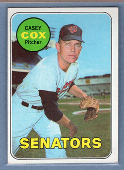1969 Topps #383 Casey Cox EX  GO572