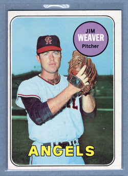 1969 Topps #134 Jim Weaver (b) EX  GO577