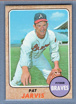1968 Topps #134 Pat Jarvis (c)EX-MT  GO507