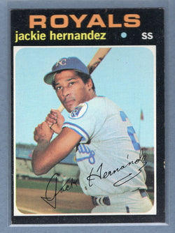 1971 Topps #144 Jackie Hernandez  (a) EX  GO775