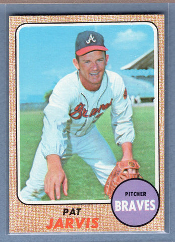1968 Topps #134 Pat Jarvis (d)EX-MT  GO507