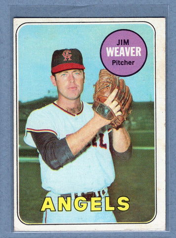 1969 Topps #134 Jim Weaver (c) EX  GO577