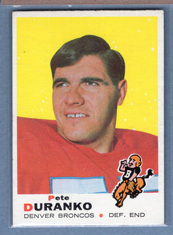 1969 Topps #182 Pete Duranko EX        GO103