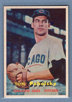 1957 Topps #235 Tom Poholsky EX-MT  GO150