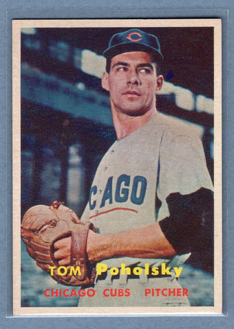 1957 Topps #235 Tom Poholsky EX-MT  GO150