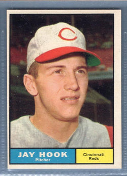 1961 Topps #162 Jay Hook EX   GO417