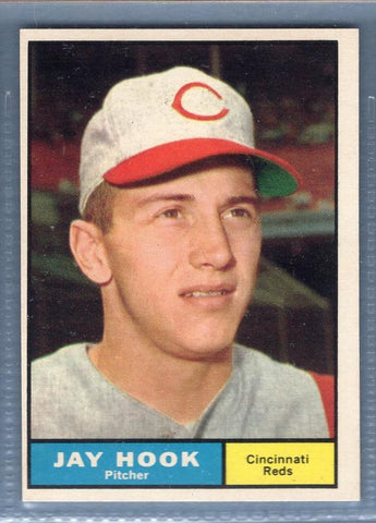 1961 Topps #162 Jay Hook EX   GO417