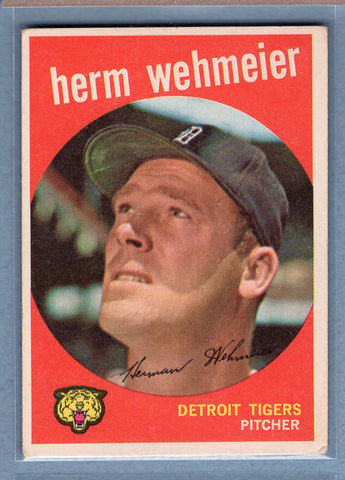 1959 Topps #421 Herm Wehmeier (a) EX  GO186
