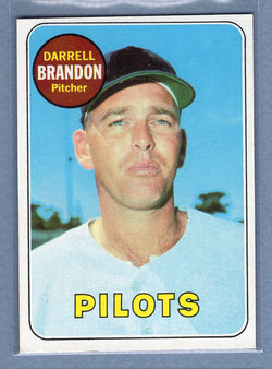 1969 Topps #301 Darrell Brandon (a) EX-MT  GOWABB