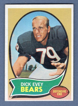 1970 Topps #106 Dick Evey EX   GO121