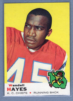1969 Topps #58 Wendell Hayes EX  Set Break GO263