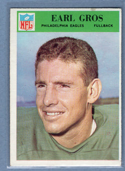 1966 Philadelphia #137 Earl Gros (2) EX  GO320