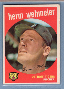 1959 Topps #421 Herm Wehmeier (b) EX  GO186