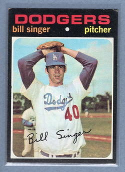 1971 Topps #145 Bill Singer  (b) EX-MT  GO775