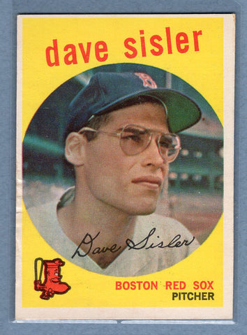 1959 Topps #384 Dave Sisler VG-EX   GO207