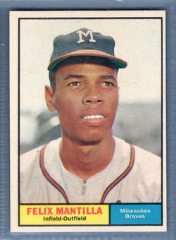 1961 Topps #164 Felix Mantilla(a) EX   GO417