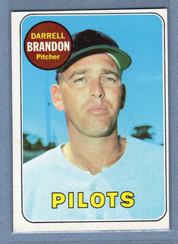 1969 Topps #301 Darrell Brandon (b) EX-MT  GOWABB