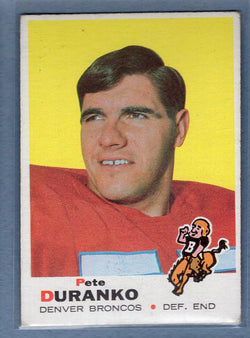 1969 Topps #182 Pete Duranko EX  GO250