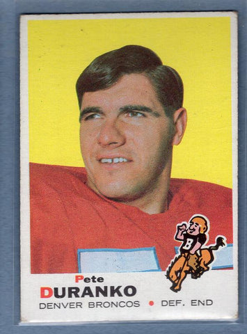 1969 Topps #182 Pete Duranko EX  GO250