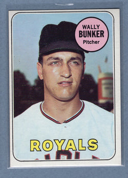 1969 Topps #137 Wally Bunker  EX-MT  GO577