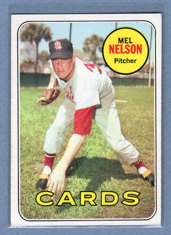1969 Topps #181 Mel Nelson  EX   GO501