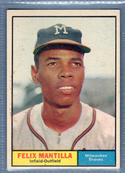 1961 Topps #164 Felix Mantilla(b) EX   GO417