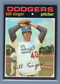 1971 Topps #145 Bill Singer  (c) EX-MT  GO775
