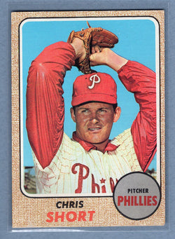 1968 Topps #139 Chris Short (a)VG  GO507