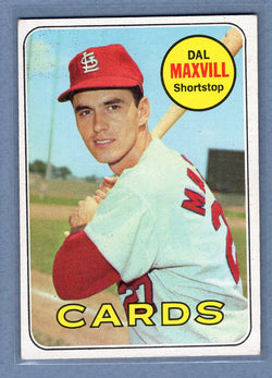 1969 Topps #320 Dal Maxvill EX-MT  GO645