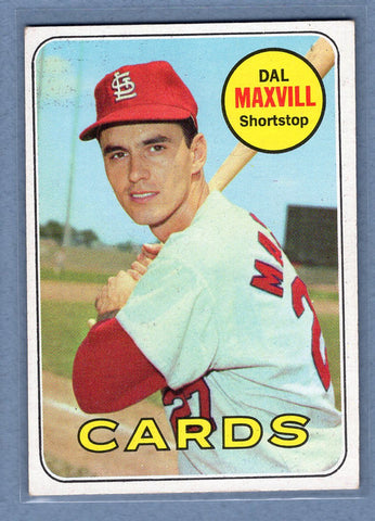 1969 Topps #320 Dal Maxvill EX-MT  GO645
