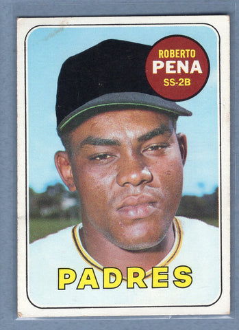 1969 Topps #184 Roberto Pena  VG-EX  GO501